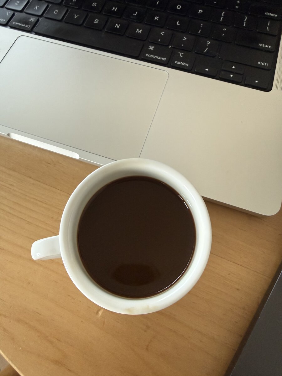 翌日にリベンジしたベトナムコーヒー。ペーパードリップ