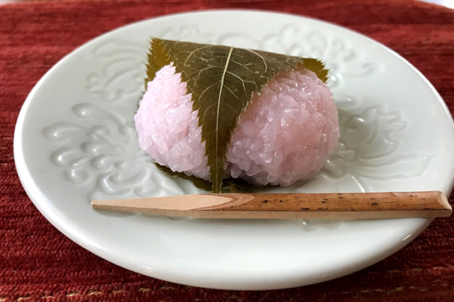 関西風の道明寺桜餅